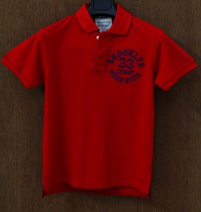 Vintage Football Polo Shirt